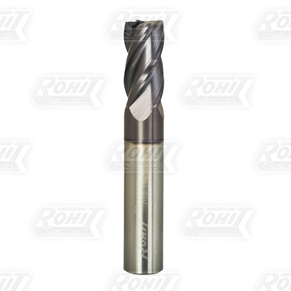 101-4-Flute GP-0X Solid Carbide Flat End Mills-Metric